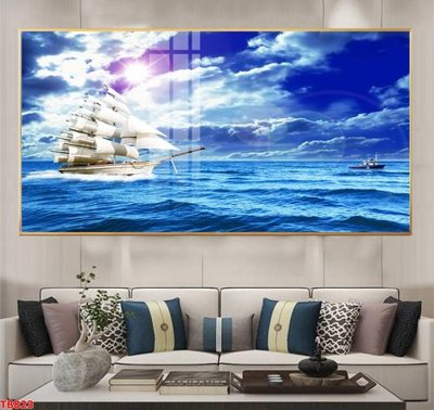 File tranh gốc File thuận buồm xuôi gió TB823 (sắc nét từng chi tiết)