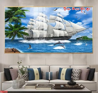 Hình ảnh file gốc in trần nhà File thuận buồm xuôi gió TB825