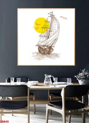 Chi tiết file tranh tráng gương File thuận buồm xuôi gió TB845 (ảnh gốc)