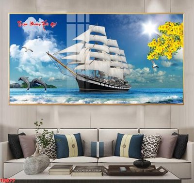 File tranh File thuận buồm xuôi gió TB877 (ảnh gốc) sắc nét hoàn hảo