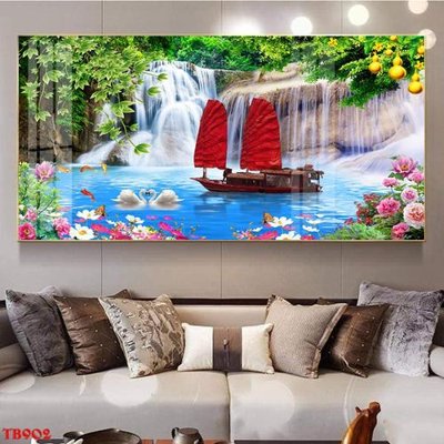 File tranh gốc PSD File thuận buồm xuôi gió TB902 còn nguyên layer