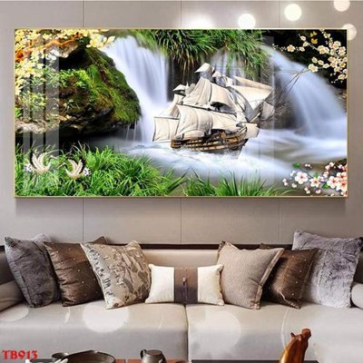 Tải file File thuận buồm xuôi gió TB913 (gốc) làm tranh treo tường