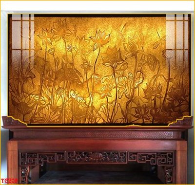 File tranh gốc PSD File tranh trúc chỉ TC209 còn nguyên layer