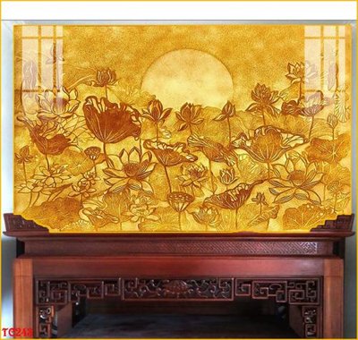 File gốc File tranh trúc chỉ TC243 (in 3D) cho trang trí