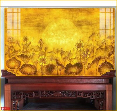 File tranh File tranh trúc chỉ TC281 (gốc) in backlit film