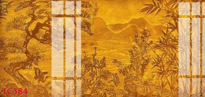 File in trần File tranh trúc chỉ TC384 (file gốc) phong thủy