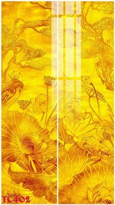 File in trần File tranh trúc chỉ TC402 (bản gốc 3D) sống động