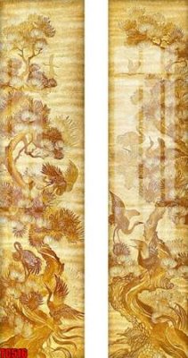 File PSD File tranh trúc chỉ TC516 (gốc) cho designer