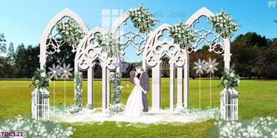 Download file tranh PSD File banner phông tiệc đám cưới TDC121 để chỉnh sửa