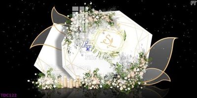 File gốc File banner phông tiệc đám cưới TDC122 (cho in ấn) từ kho Filetranh