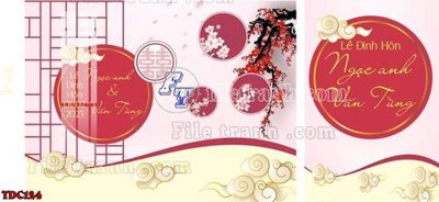 Tải file gốc File banner phông đám cưới TDC124 (in khổ lớn) không vỡ