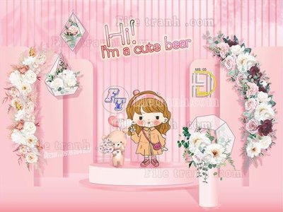 File ảnh gốc File banner phông tiệc đám cưới TDC23 (chuyên in mica)