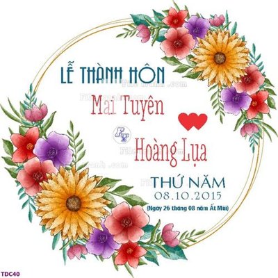 Download file gốc File banner phông tiệc đám cưới TDC40 (in lụa) cao cấp