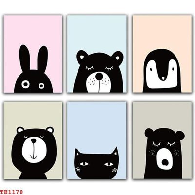 File tranh File tranh trẻ em TE1178 (gốc) chủ đề tĩnh vật