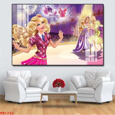 File tranh File tranh trẻ em TE1223 (bản gốc) in lụa 5D