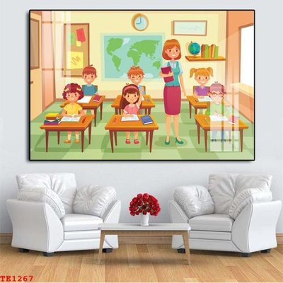 File tranh File tranh trẻ em TE1267 (gốc) chủ đề tĩnh vật