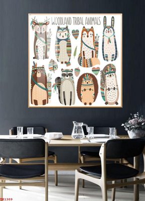 File gốc File tranh trẻ em TE1309 (trang trí) phòng ngủ