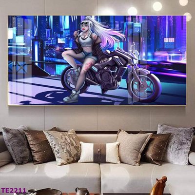 File tranh gốc in trần nhà File tranh trẻ em TE2211 3D