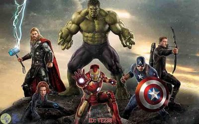 File in lụa File tranh trẻ em TE238 (chất lượng cao) File tranh trẻ em TE238