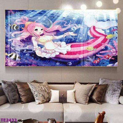 Ảnh gốc File tranh trẻ em TE2433 (nét căng) in mica