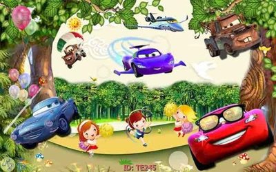 File gốc File tranh trẻ em TE245 (PNG) chất lượng cao