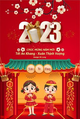 Tải file file in baner tết 2023 phông tết tất niên khai xuân TE285 (ảnh gốc) in tranh kính