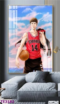 File gốc File tranh trẻ em TE3182 (in lụa) họa tiết 3D