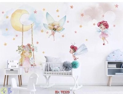 Tải file gốc in lụa File tranh trẻ em TE329 siêu nét