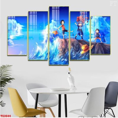 File in trần File tranh trẻ em one piece TE3544 (bản gốc) phong cảnh