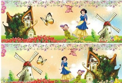 File in lụa File tranh trẻ em TE392 (chất lượng cao) File tranh trẻ em TE392