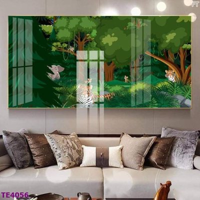 Tải file tranh File tranh trẻ em rừng động vật TE4056 (gốc) tại Filetranh.com