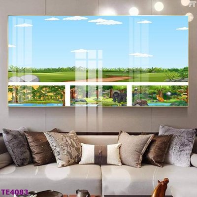 Download file gốc File tranh trẻ em rừng động vật TE4083 (dùng cho in ấn)