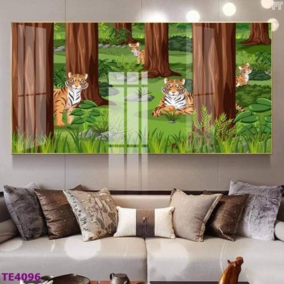 Tải file File tranh trẻ em rừng động vật TE4096 (gốc) làm file thiết kế