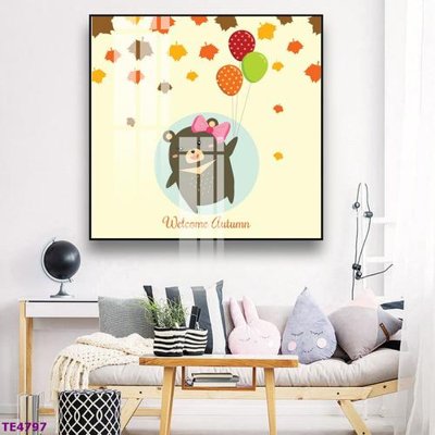 Download file gốc File tranh trẻ em TE4797 (in lụa) hoa lá