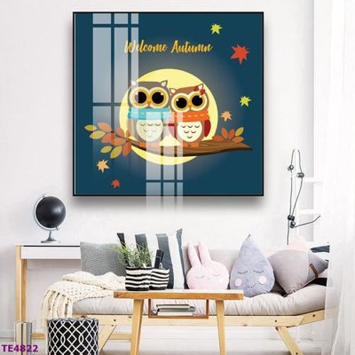 File gốc File tranh trẻ em TE4822 (in lụa) tranh phong thủy