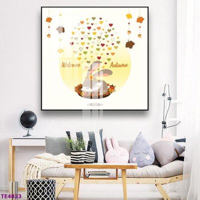 File tranh File tranh trẻ em TE4823 (gốc) in vải canvas