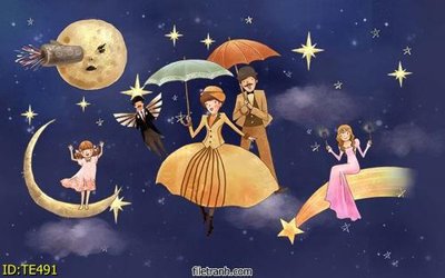 File ảnh File tranh trẻ em TE491 (gốc) in quảng cáo ngoài trời