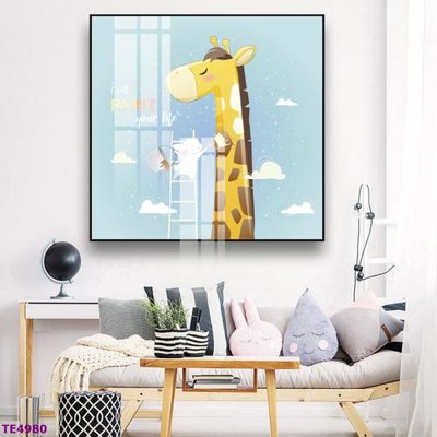 File tranh gốc in trần nhà File tranh trẻ em TE4980 3D