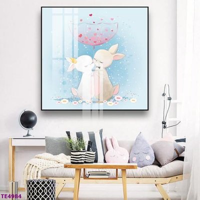 Ảnh gốc File tranh trẻ em TE4984 (nét căng) in mica