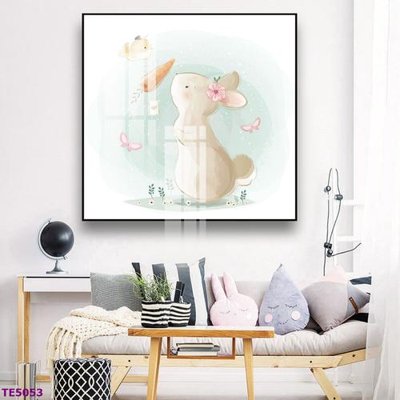 File gốc File tranh trẻ em TE5053 (in mica) cắt laser