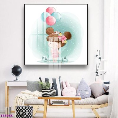 File gốc File tranh trẻ em TE5055 (ảnh chi tiết) để in trần