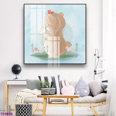 File gốc File tranh trẻ em TE5078 (ảnh chi tiết) để in lụa