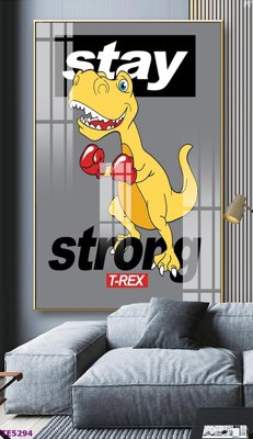 File in trần File tranh trẻ em TE5294 (bản gốc) hoa văn