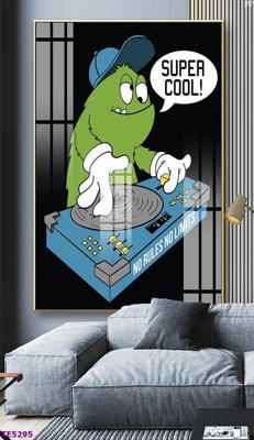 Tải file File tranh trẻ em TE5295 (PSD) cho in tranh 3D