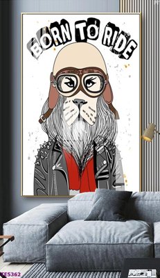 File tranh gốc File tranh trẻ em TE5362 chủ đề hiện đại