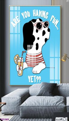 Ảnh mô tả file gốc in mica File tranh trẻ em TE5385