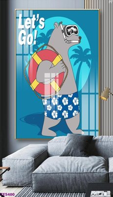 File PSD File tranh trẻ em TE5400 (gốc) nhiều lớp (multi-layer)