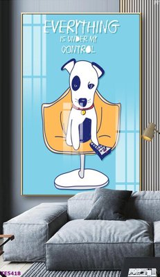 Tải file File tranh trẻ em TE5418 (PSD) cho in tranh kính