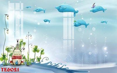 File in mica File tranh trẻ em 3d TE6021 (bản gốc) sắc sảo