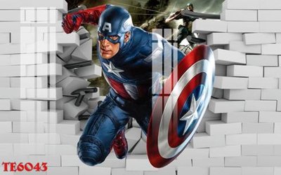 File gốc File tranh trẻ em 3d TE6043 (in mica) làm bảng hiệu